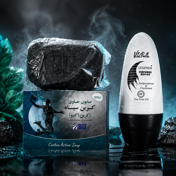 پک ضد تعریق و روشن کننده عظیمی طب